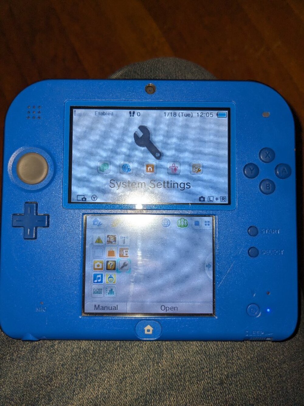 Nintendo 2DS Blue Console Tested Working USA Version